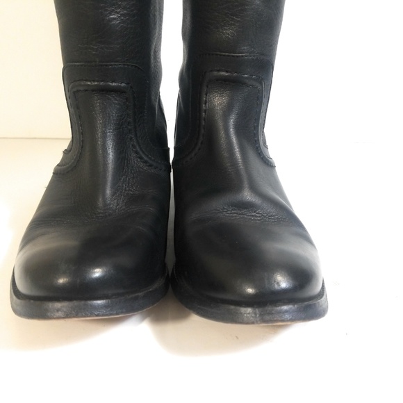 Frye Melissa Trapunto Pull On Riding Boots 7.5 B - Picture 3 of 9